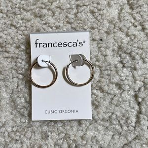 Rand new hoop earrings